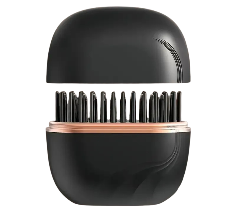 BellaBrush™ –  Podgrzewana Mini Szczotko - Prostownica do Włosów z 3 Poziomami Temperatury