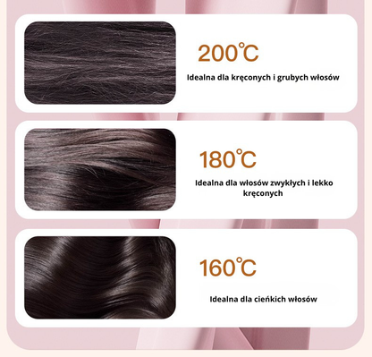 BellaBrush™ –  Podgrzewana Mini Szczotko - Prostownica do Włosów z 3 Poziomami Temperatury
