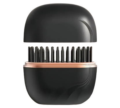 BellaBrush™ –  Podgrzewana Mini Szczotko - Prostownica do Włosów z 3 Poziomami Temperatury