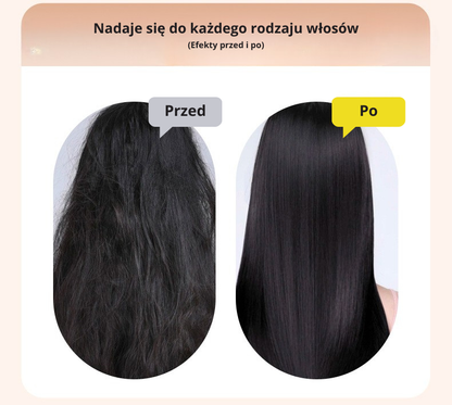 BellaBrush™ –  Podgrzewana Mini Szczotko - Prostownica do Włosów z 3 Poziomami Temperatury